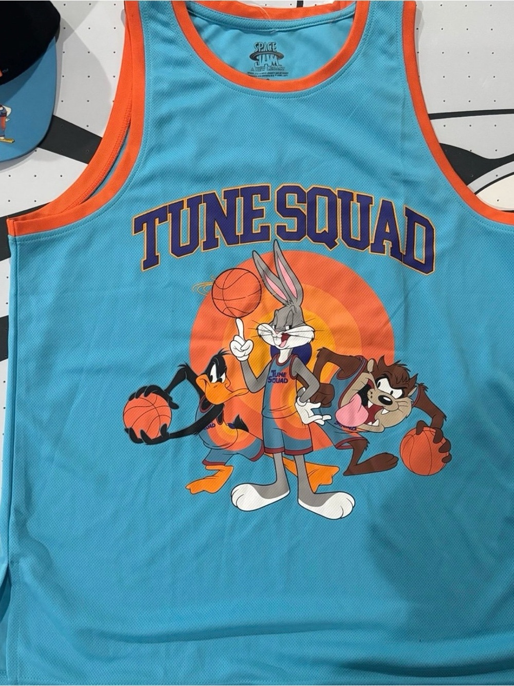 Space Jam Tune Squad Blue Kids Costume Jersey - Bugs Bunny